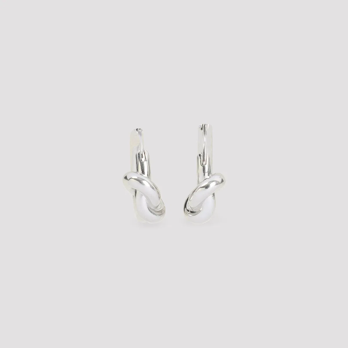 Celine Silver Hoops Earrings