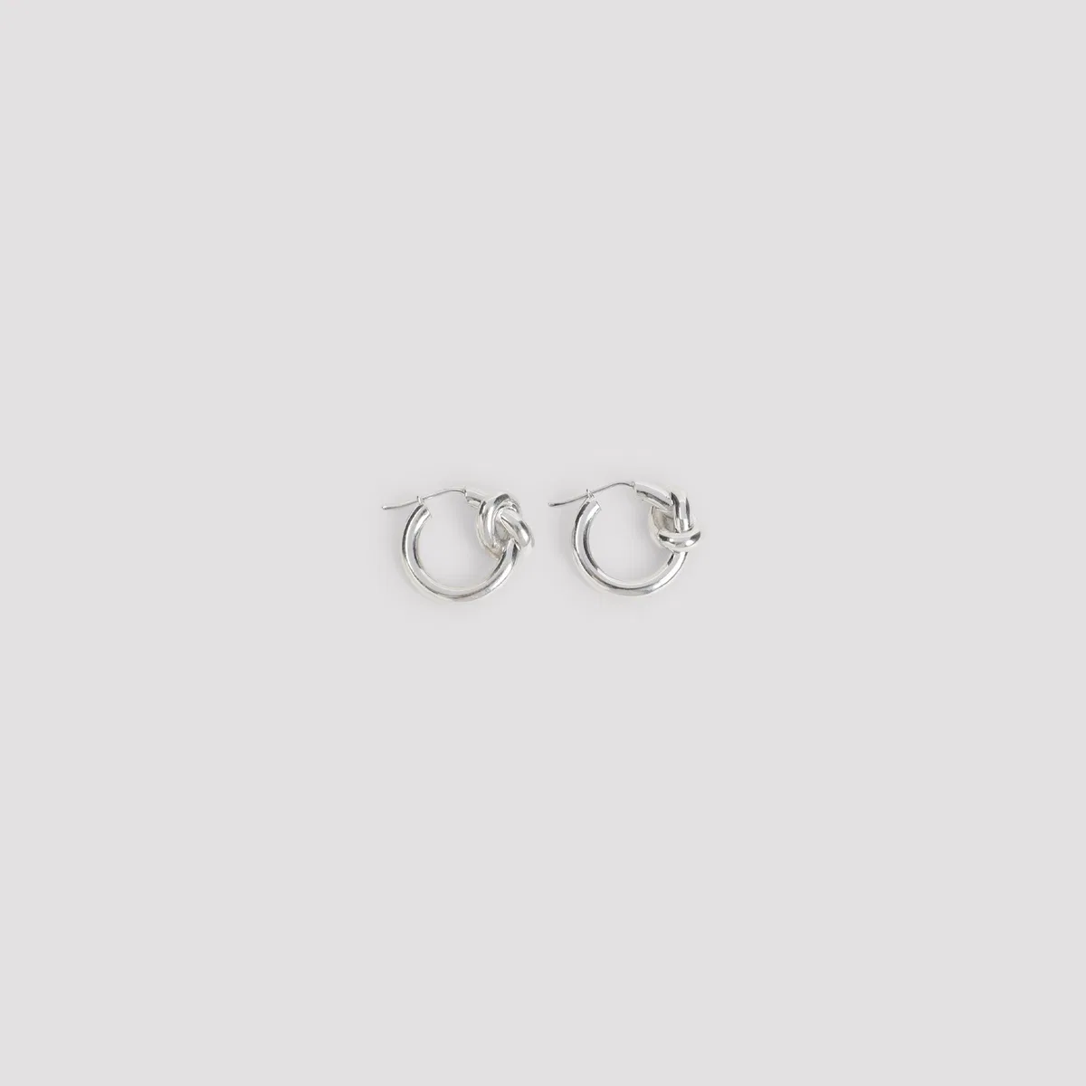 Celine Silver Hoops Earrings