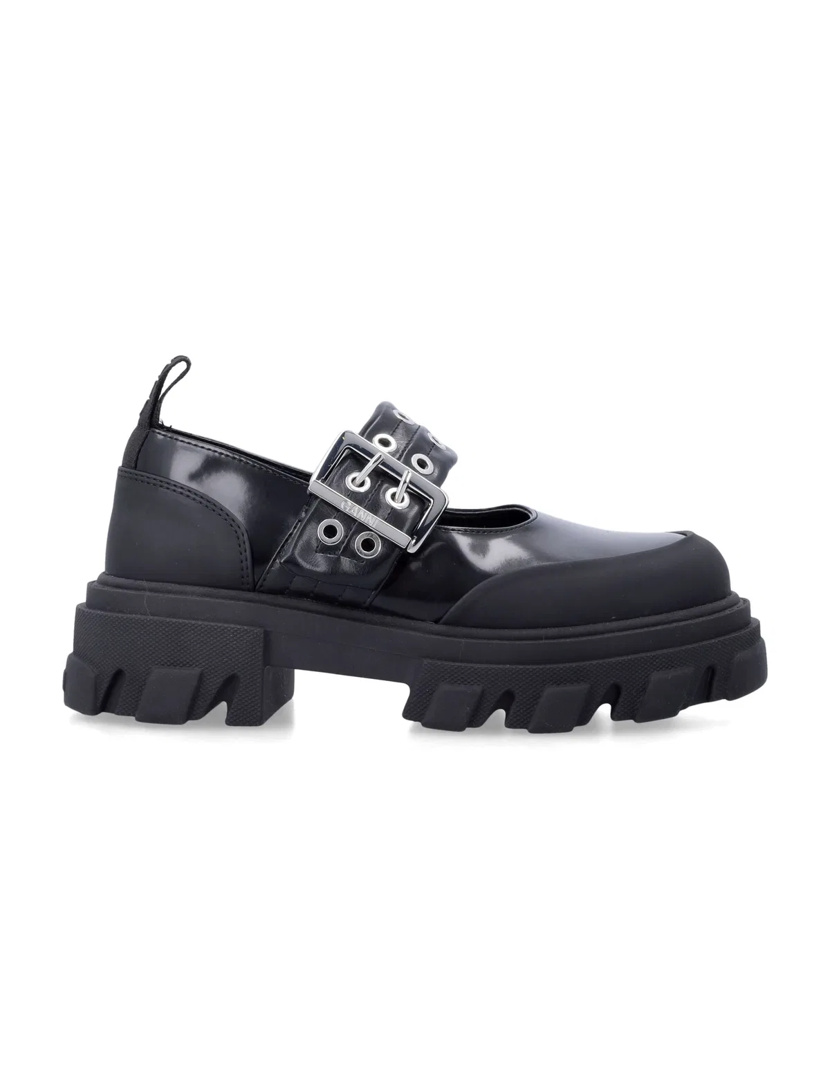Ganni Cleated Ballerina Shoes