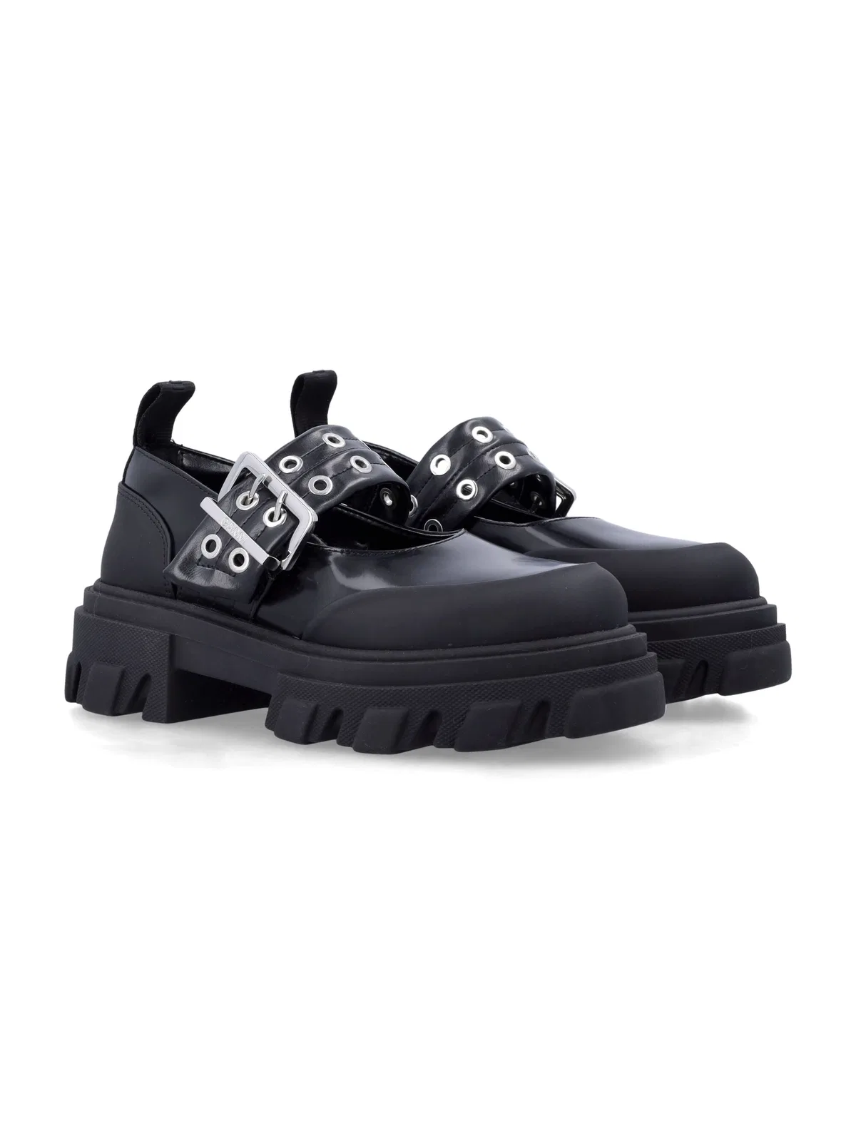 Ganni Cleated Ballerina Shoes