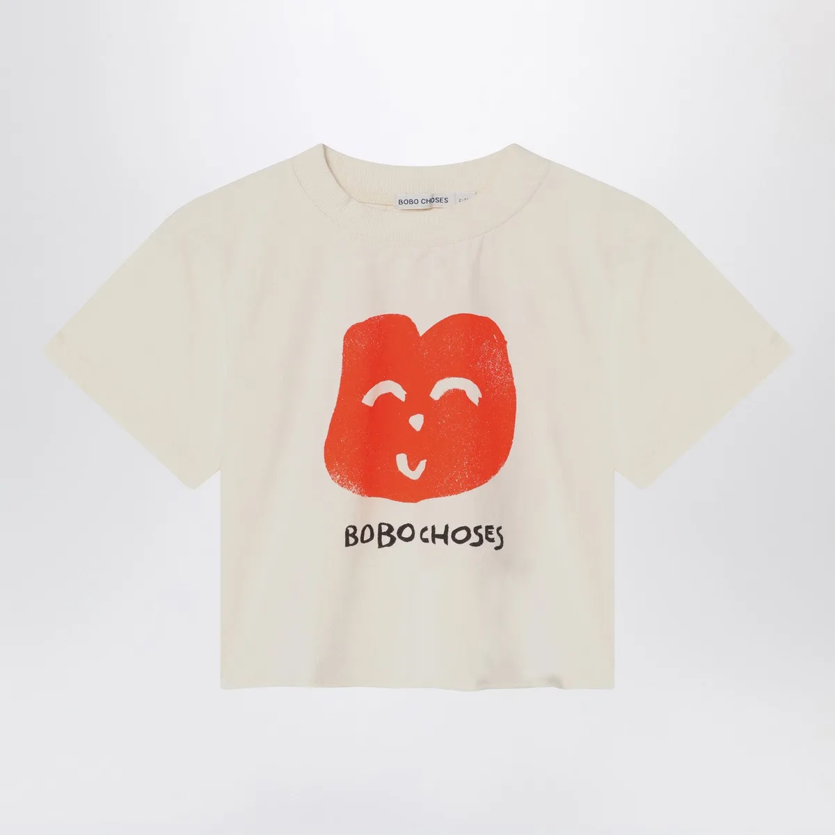 Bobo choses Joyful Face Ivory T-Shirt