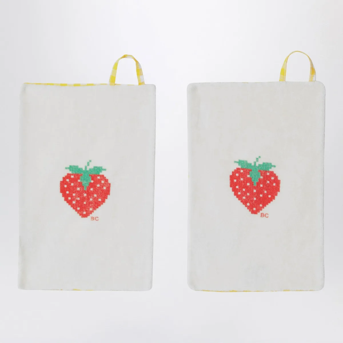 Bobo choses Set Of Two Check-Pattern Washcloths With