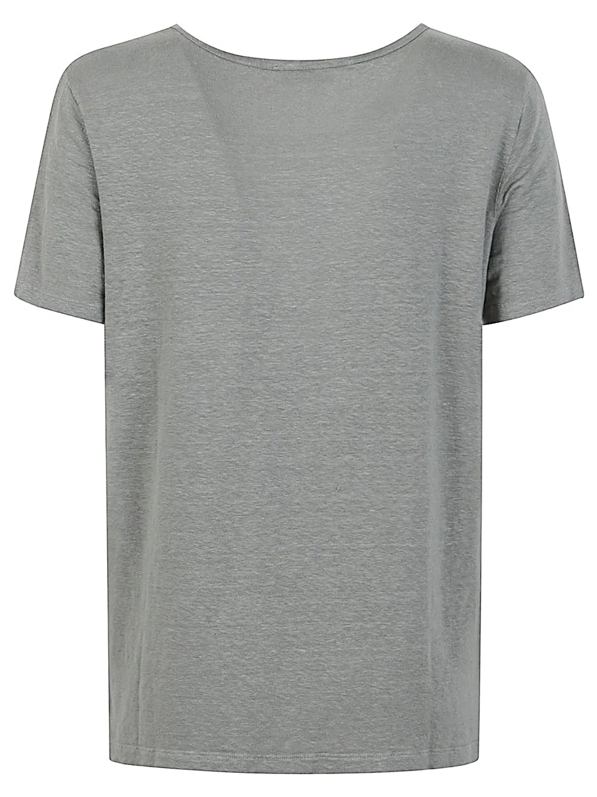 Base Milano Green Cotton T-Shirts And Polos