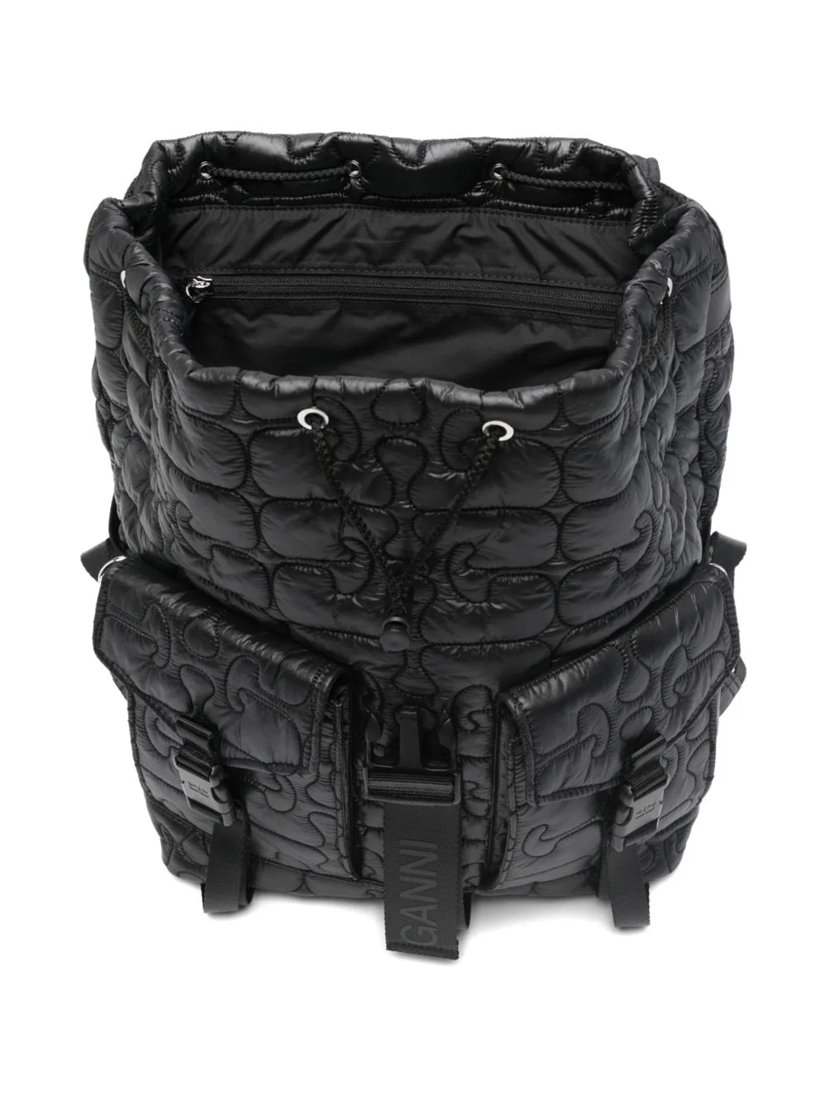 Ganni Re Tech Quilted Backpack