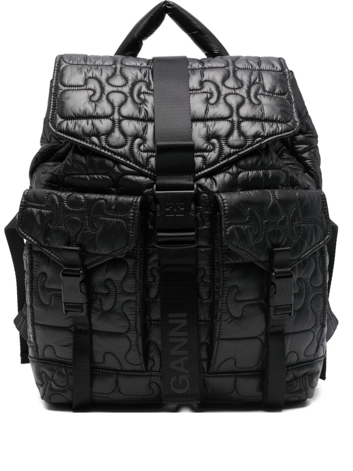 Ganni Re Tech Quilted Backpack