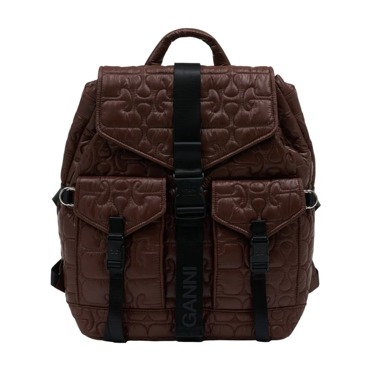 Ganni Re Tech Quilted Backpack