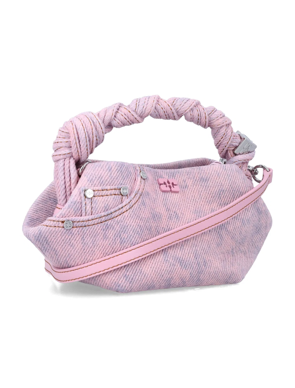 Ganni Denim Mini Bou Bag