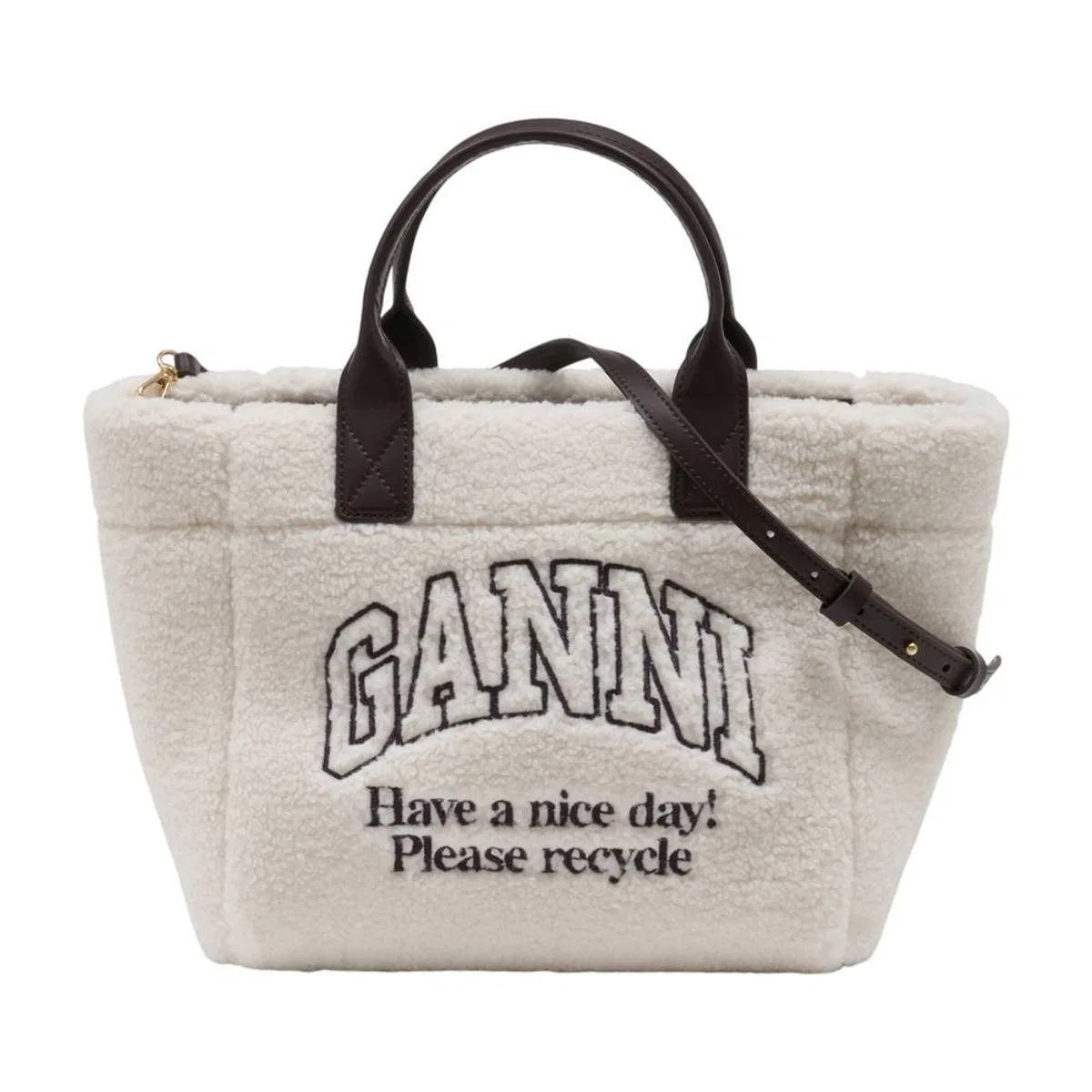 Ganni Small Easy Shopper Tote Bag