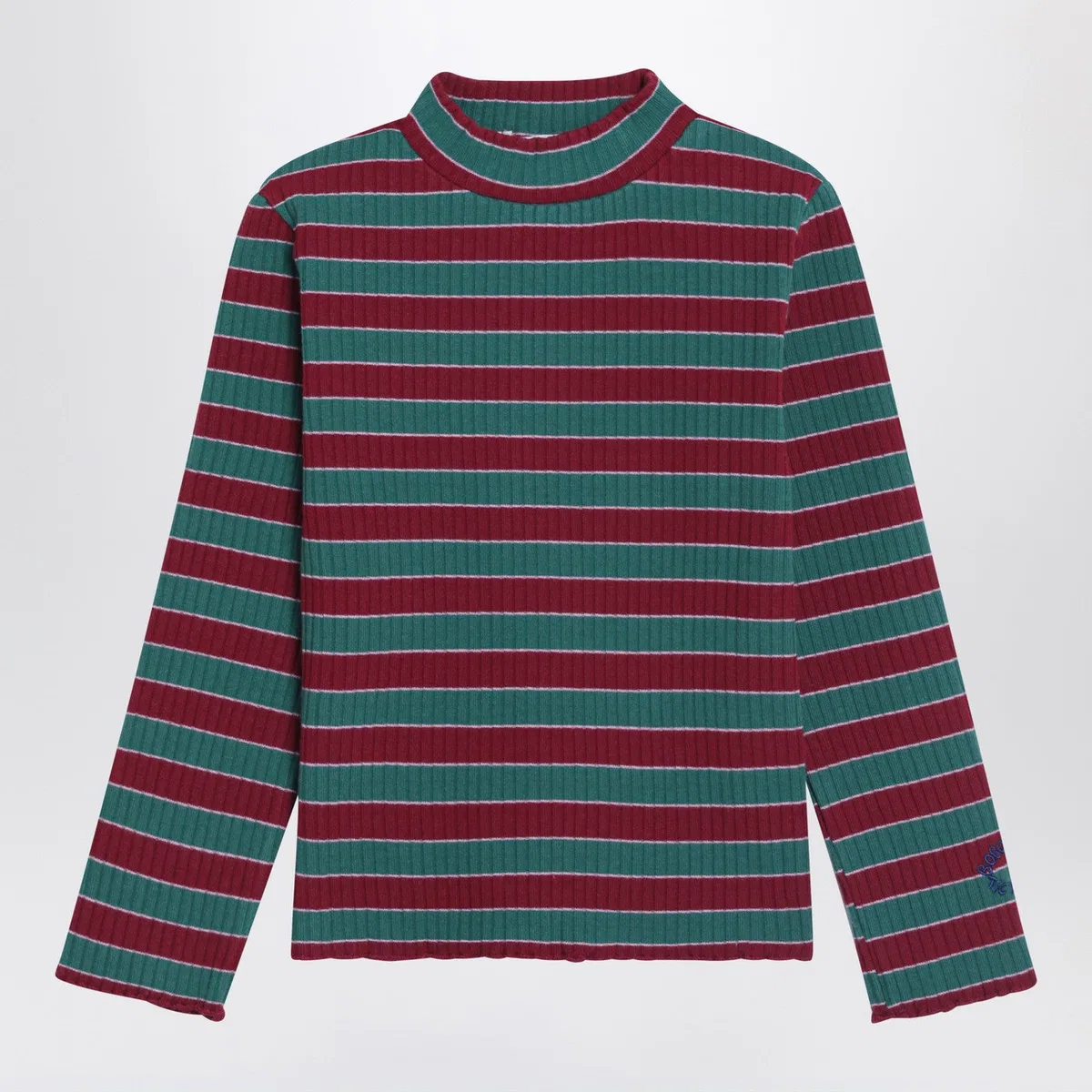 Bobo choses Ribbed Striped Cotton Sweater