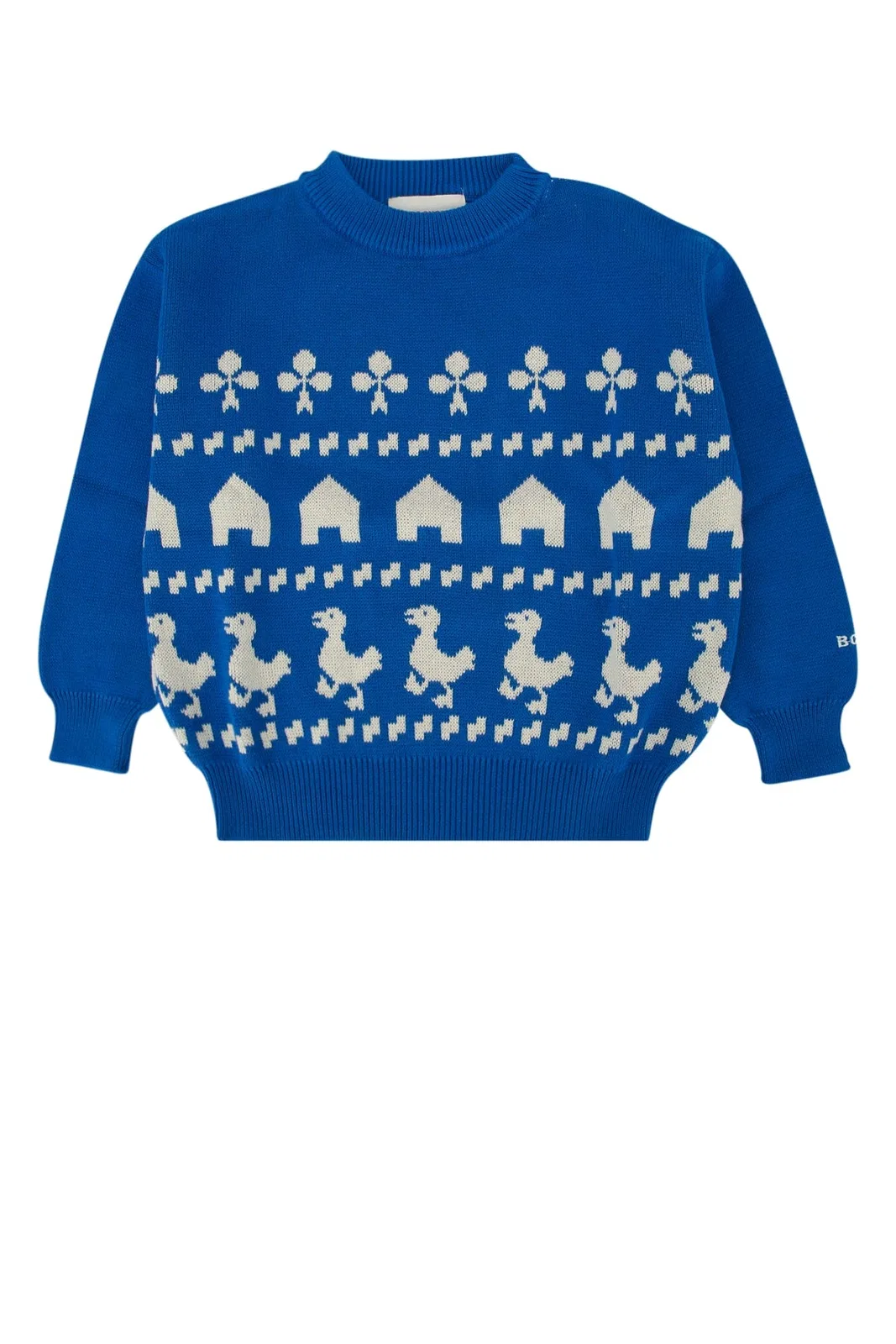 Bobo choses Kids Farm Jacquard Jumper
