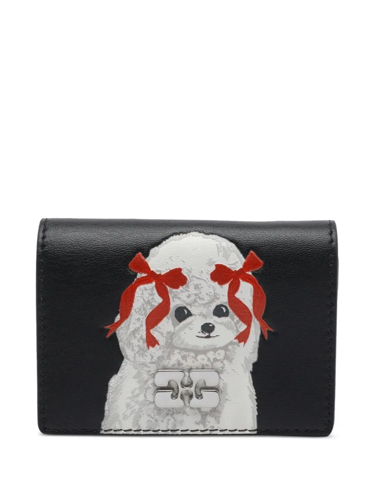 Ganni Flap Puddle Card Holder