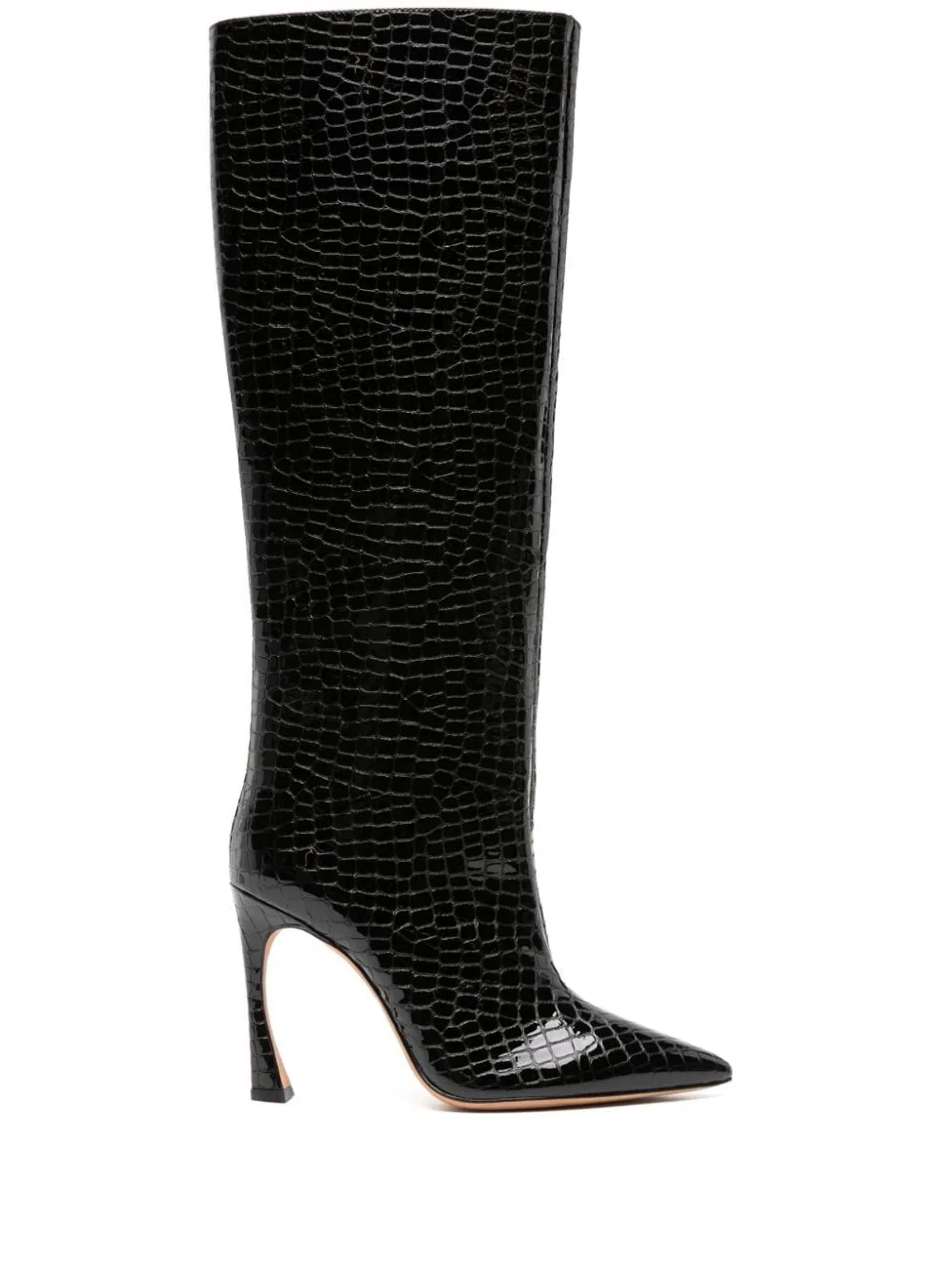 Alexandre Birman Calc-Bsa Crocco Patent L Black