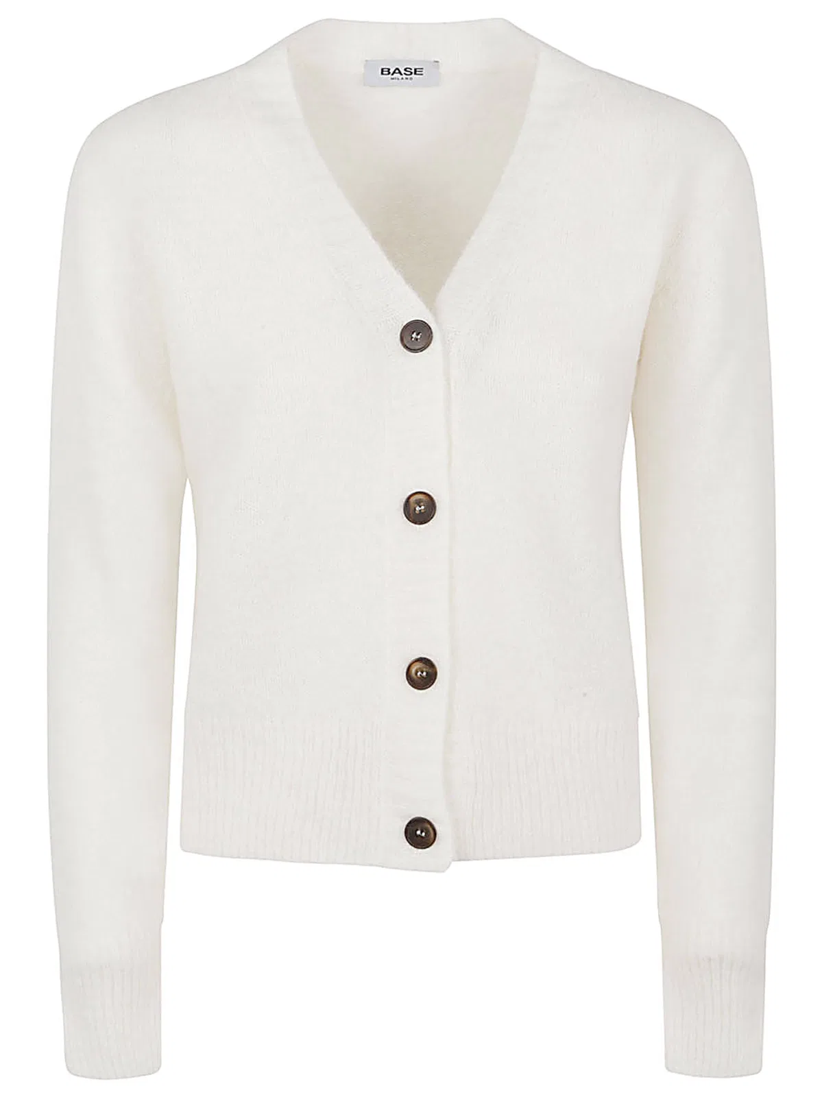 Base Milano Wool V-Necked Cardigan