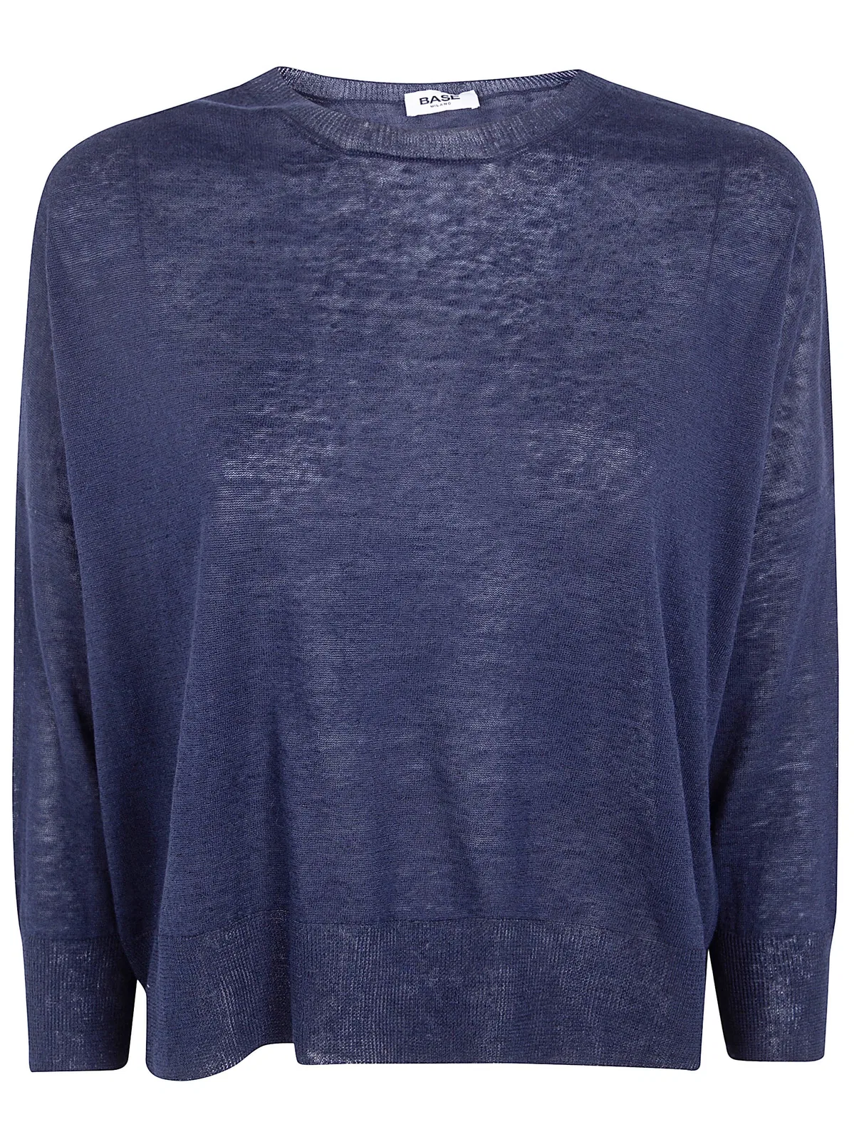 Base Milano Linen And Cotton Blend Sweater
