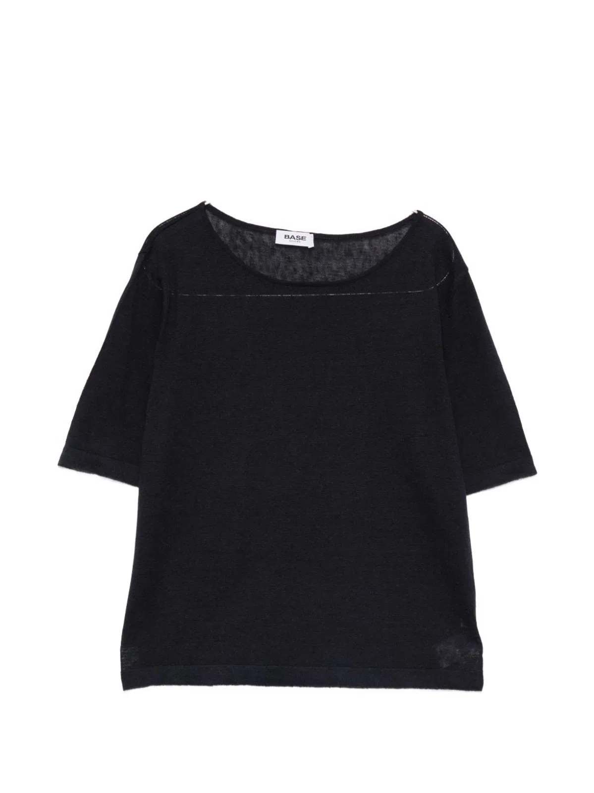 Base Milano Linen And Cotton Blend Sweater