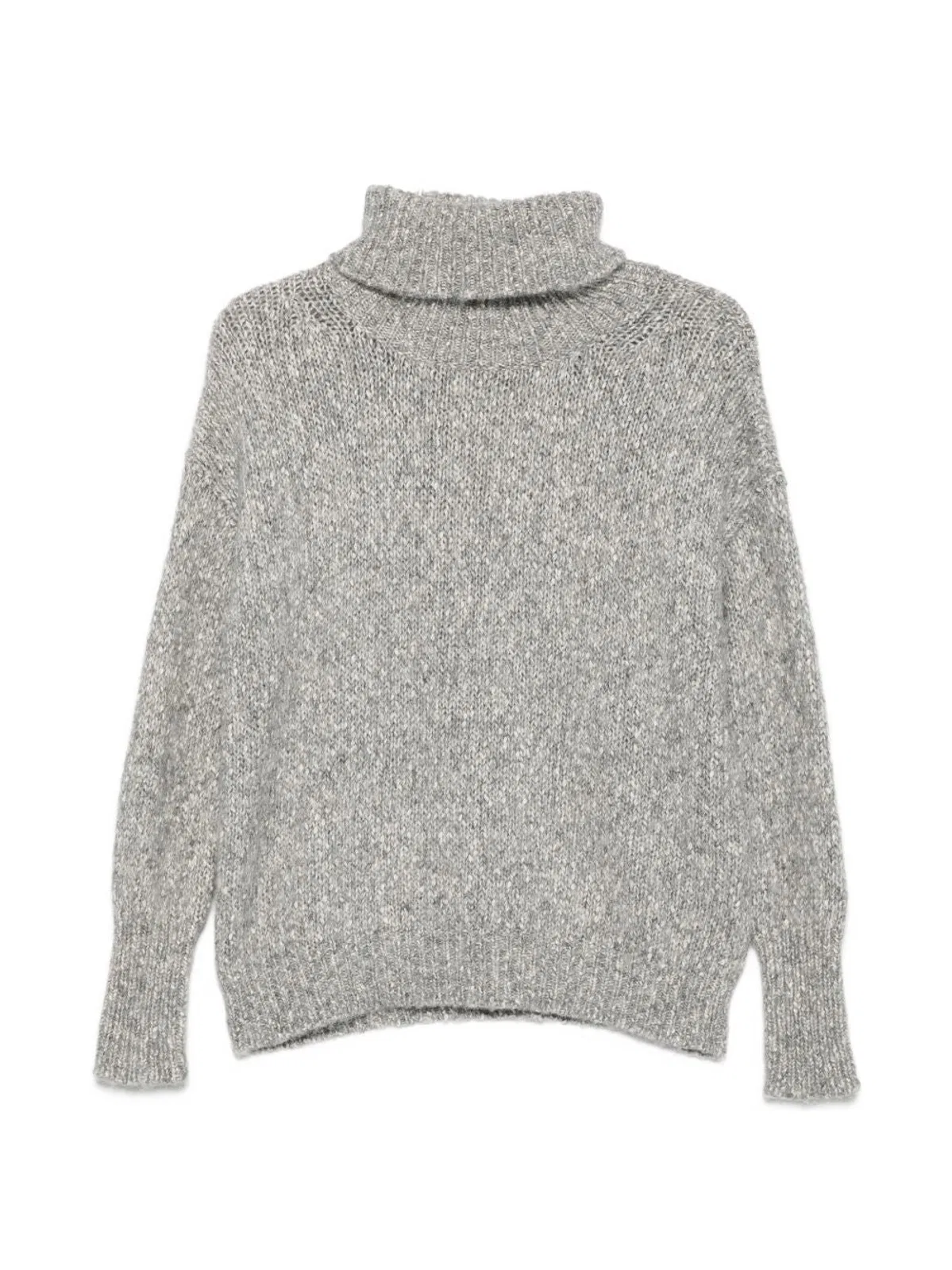 Base Milano Cotton And Wool Turtle-Neck Sweater