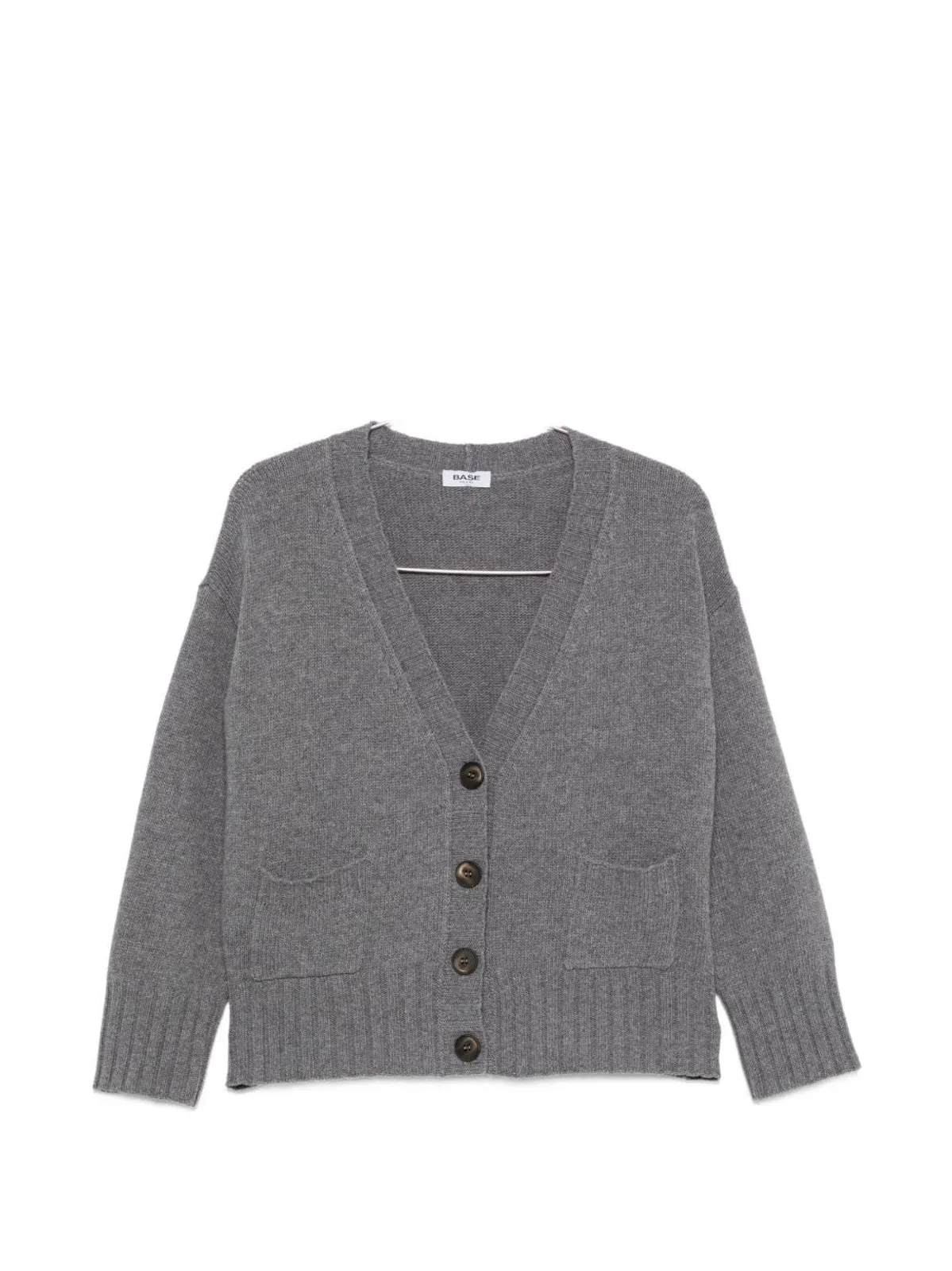 Base Milano Wool V-Necked Cardigan