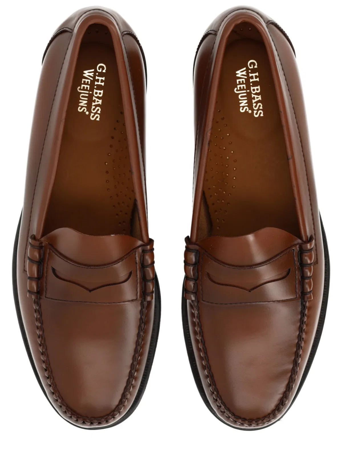 G.H. Bass Co. G.h. Bass & Co. Brown Leather Loafers