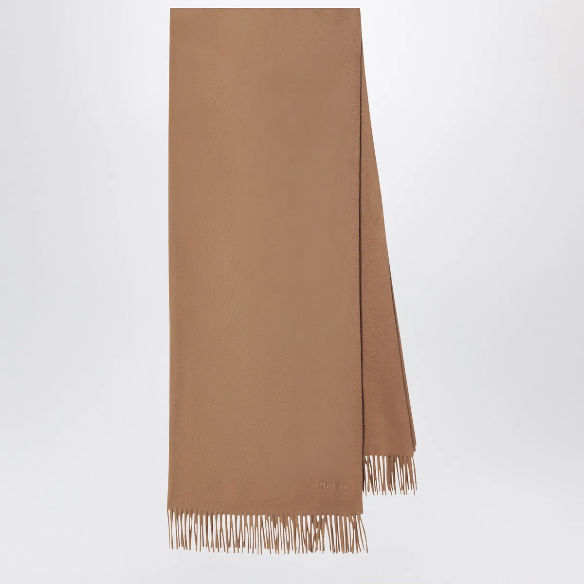 Max Mara Camel Cashmere Scarf