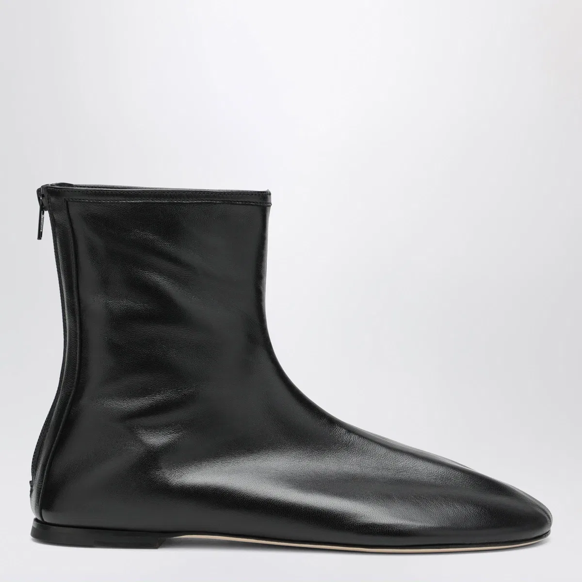 Dear Frances Balla Ankle Boots In Nappa Leather Black