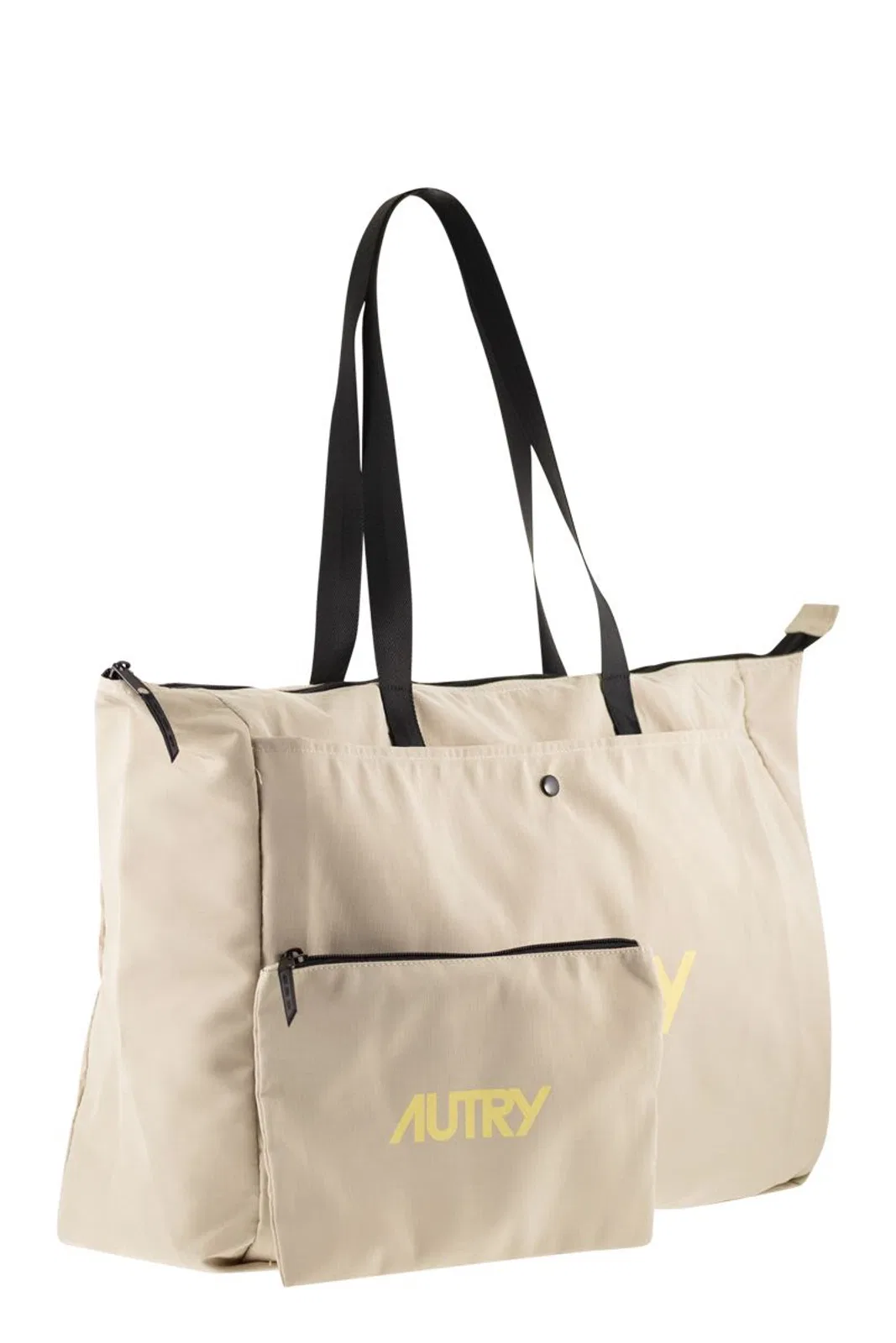 Autry Unisex Nylon Tote Bag With Clutch