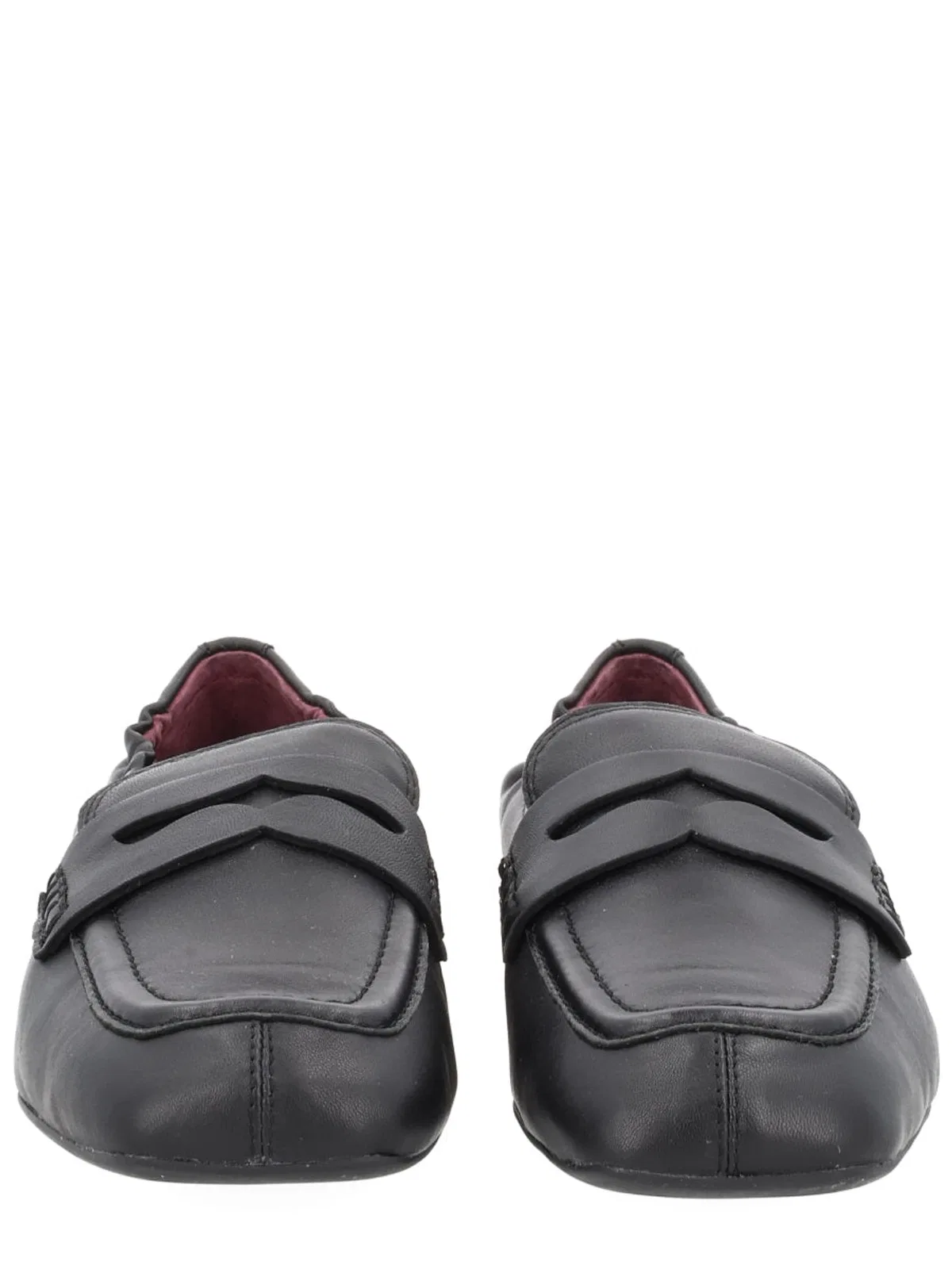 Ash Black Calf Leather Loafer