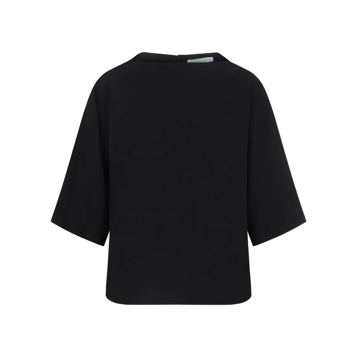 Studio nicholson Black Basco Viscose T-Shirt