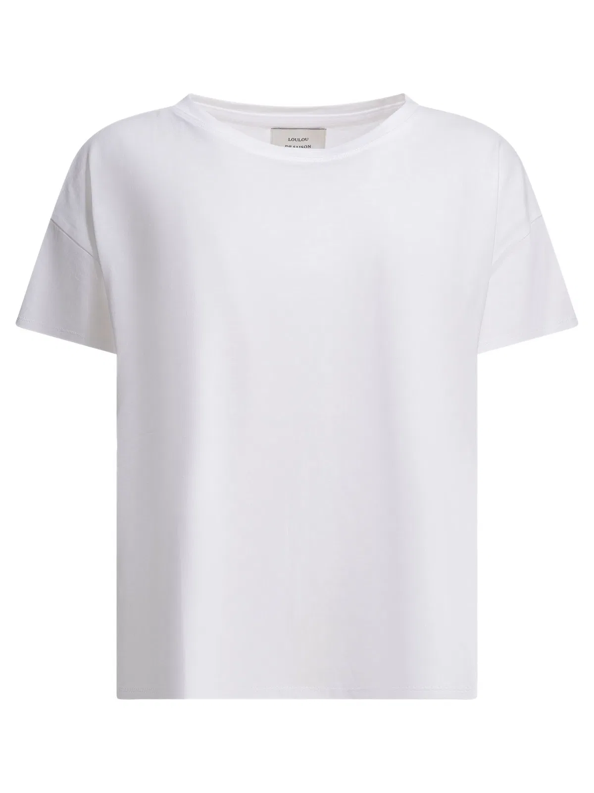 Loulou De Saison White Cotton T-Shirt