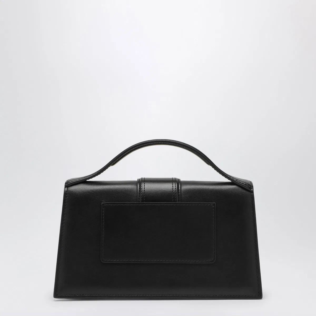 Jacquemus Le Grand Bambino Bag In Black Leather