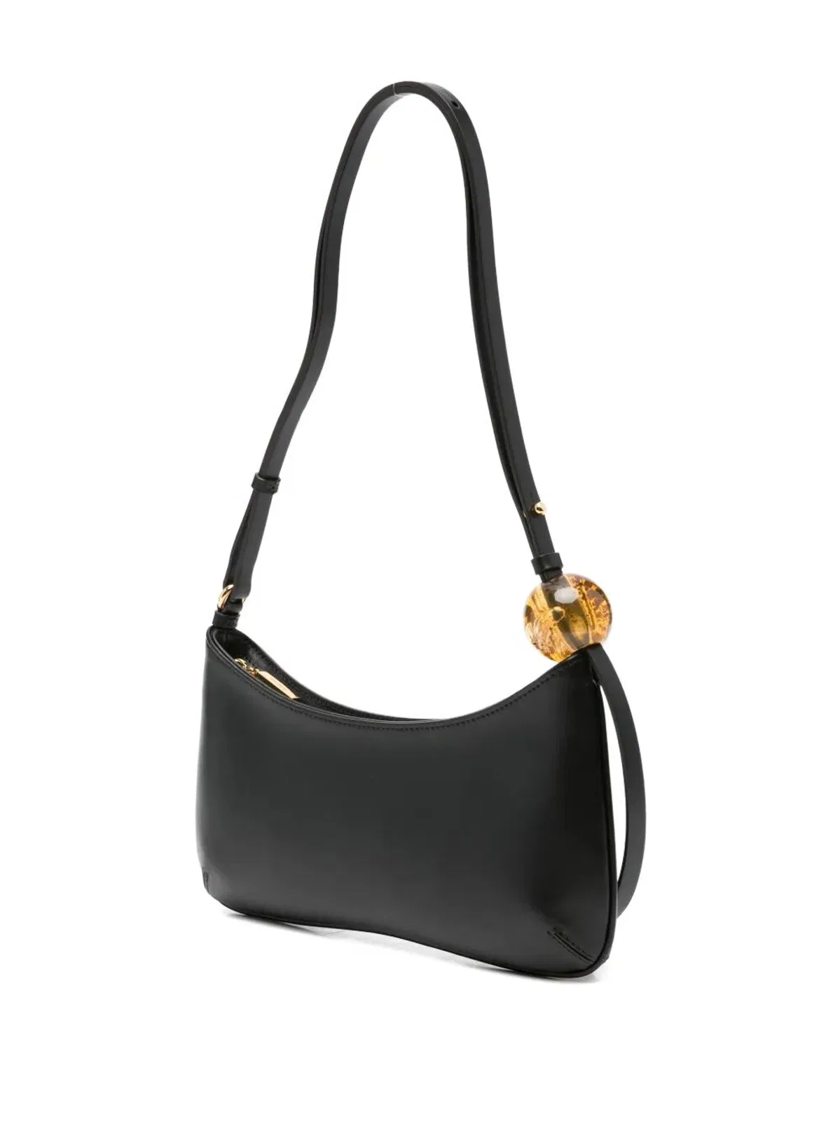 Jacquemus Le Bisou Perle Leather Shoulder Bag
