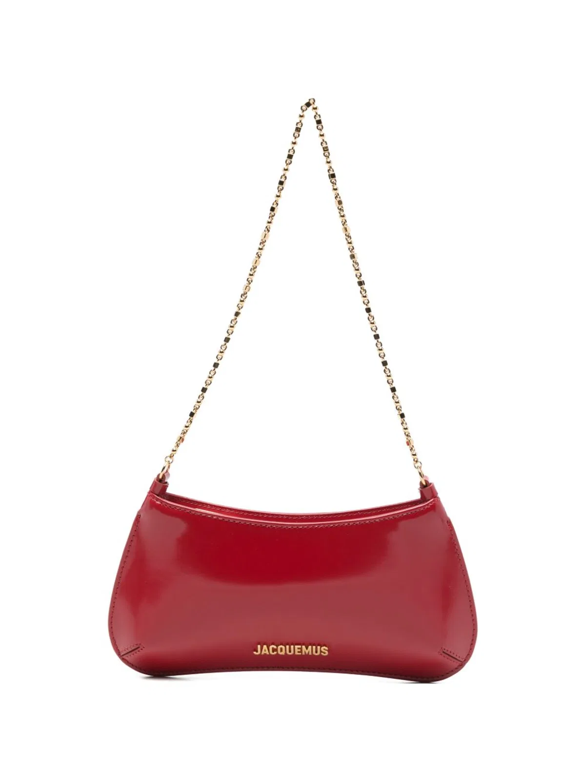 Jacquemus Le Petit Bisou Shoulder Bag With Chain S