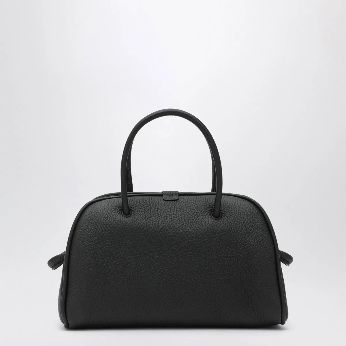 Jacquemus Small Turismo Bag In Black Leather
