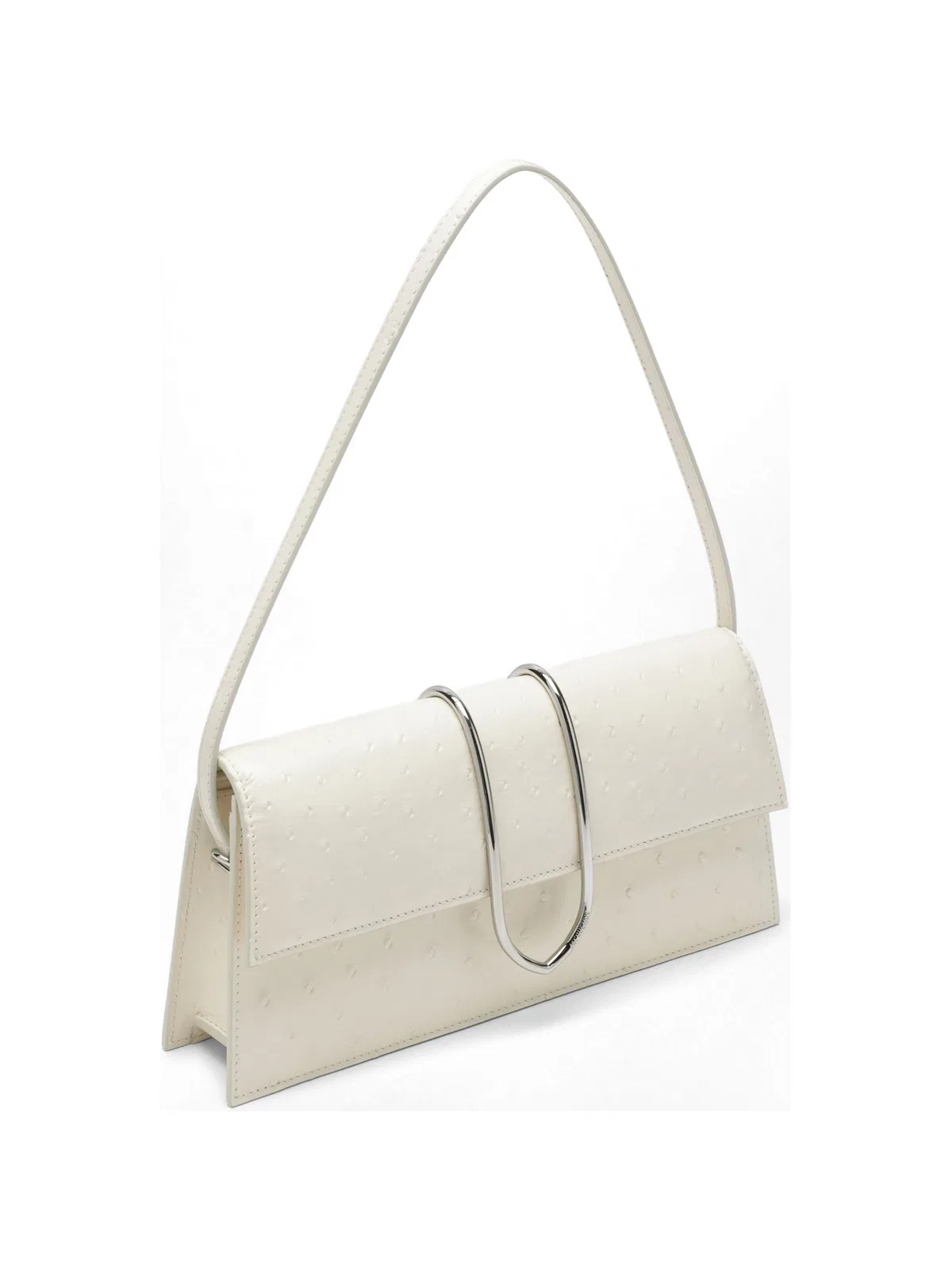 Jacquemus Le Bambino Long Ivory Bag In Greasyeffec