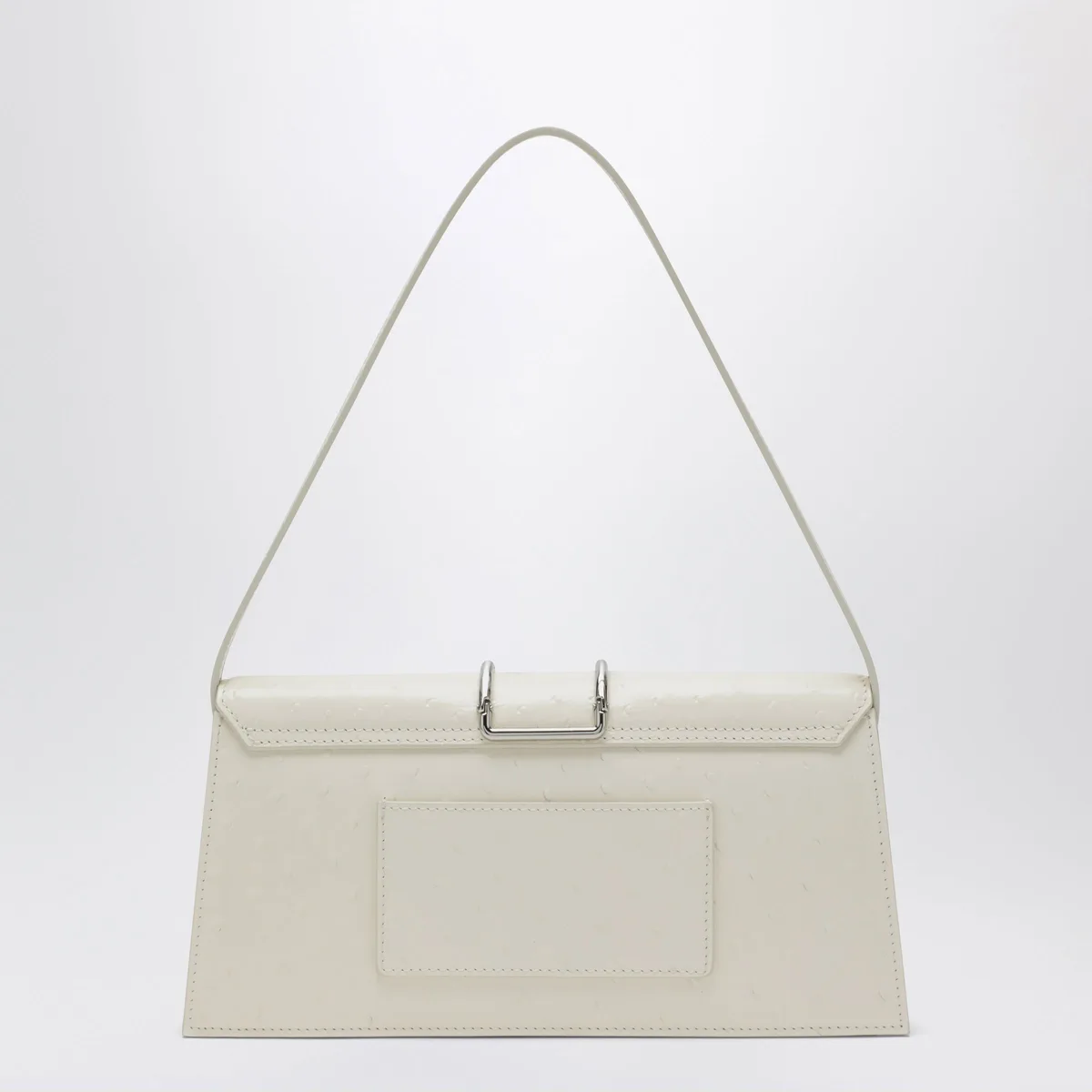Jacquemus Le Bambino Long Ivory Bag In Greasy-Effe