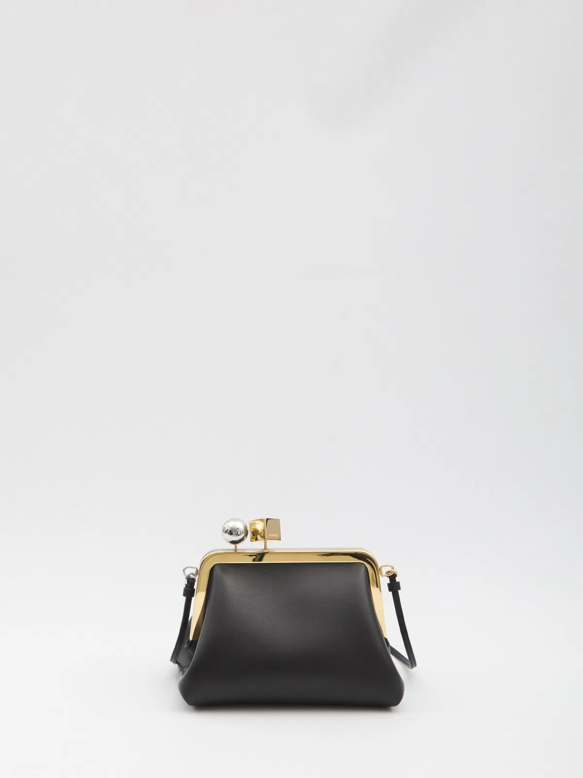 Jacquemus Compact Le Berlingot Leather Clutch Bag