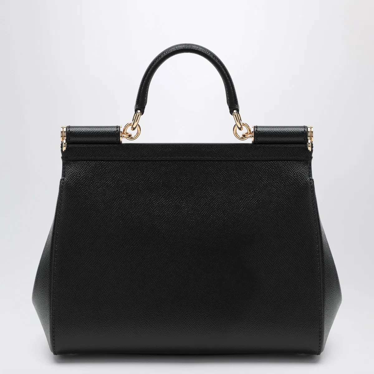 Dolce Gabbana Dolce&Gabbana Large Black Sicily Handbag