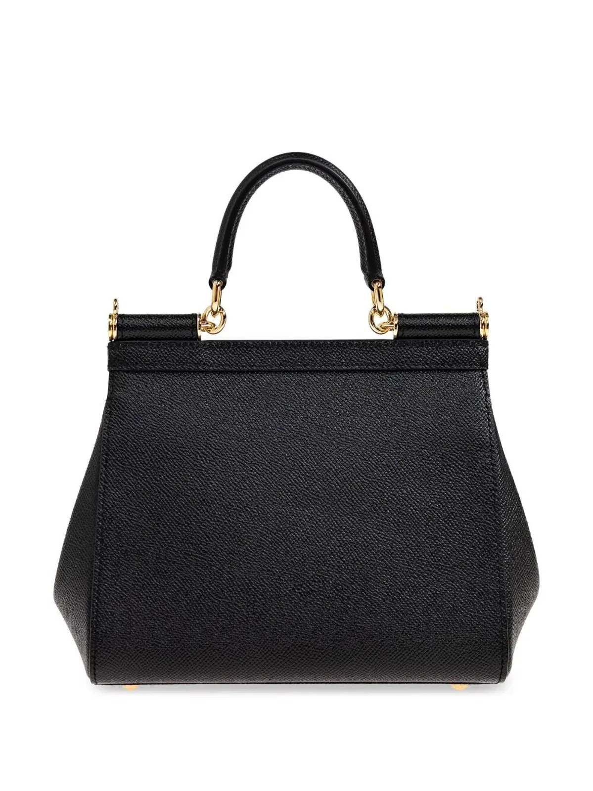 Dolce Gabbana Dolce & Gabbana Sicily Medium Leather Ha