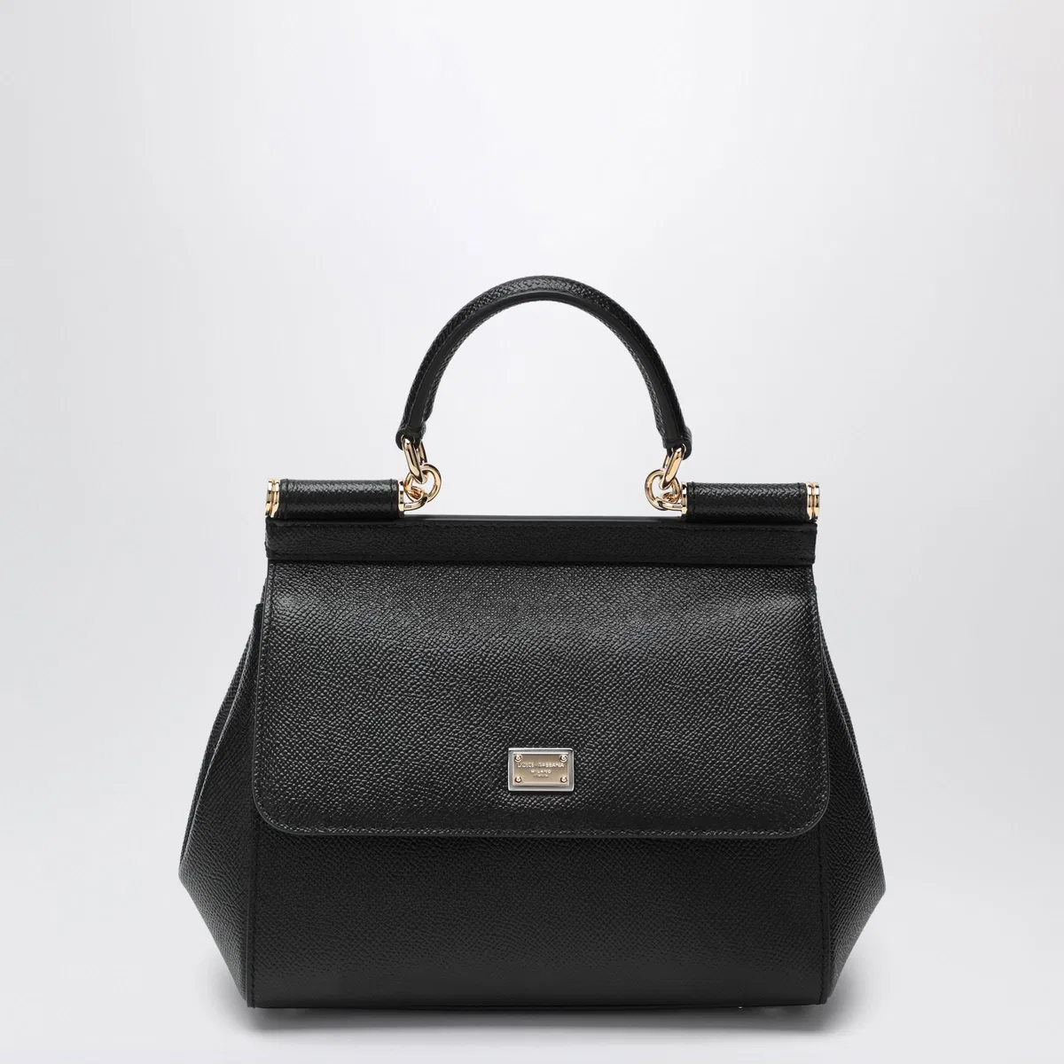 Dolce Gabbana Dolce&Gabbana Medium Black Sicily Hand B