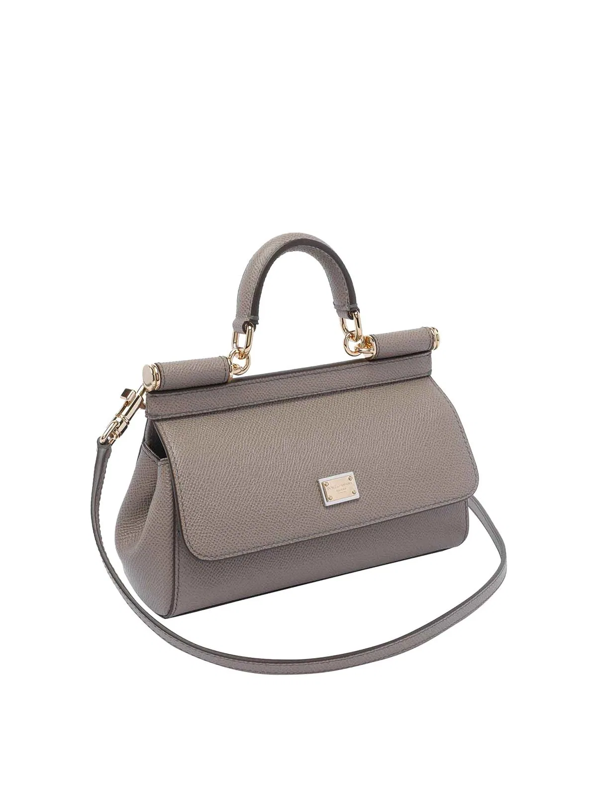 Dolce Gabbana Dolce & Gabbana Grey Small Sicily Handba
