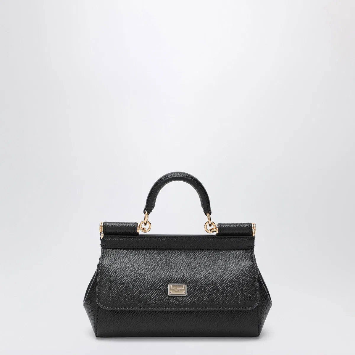 Dolce Gabbana Dolce&Gabbana Small Sicily Black Handbag