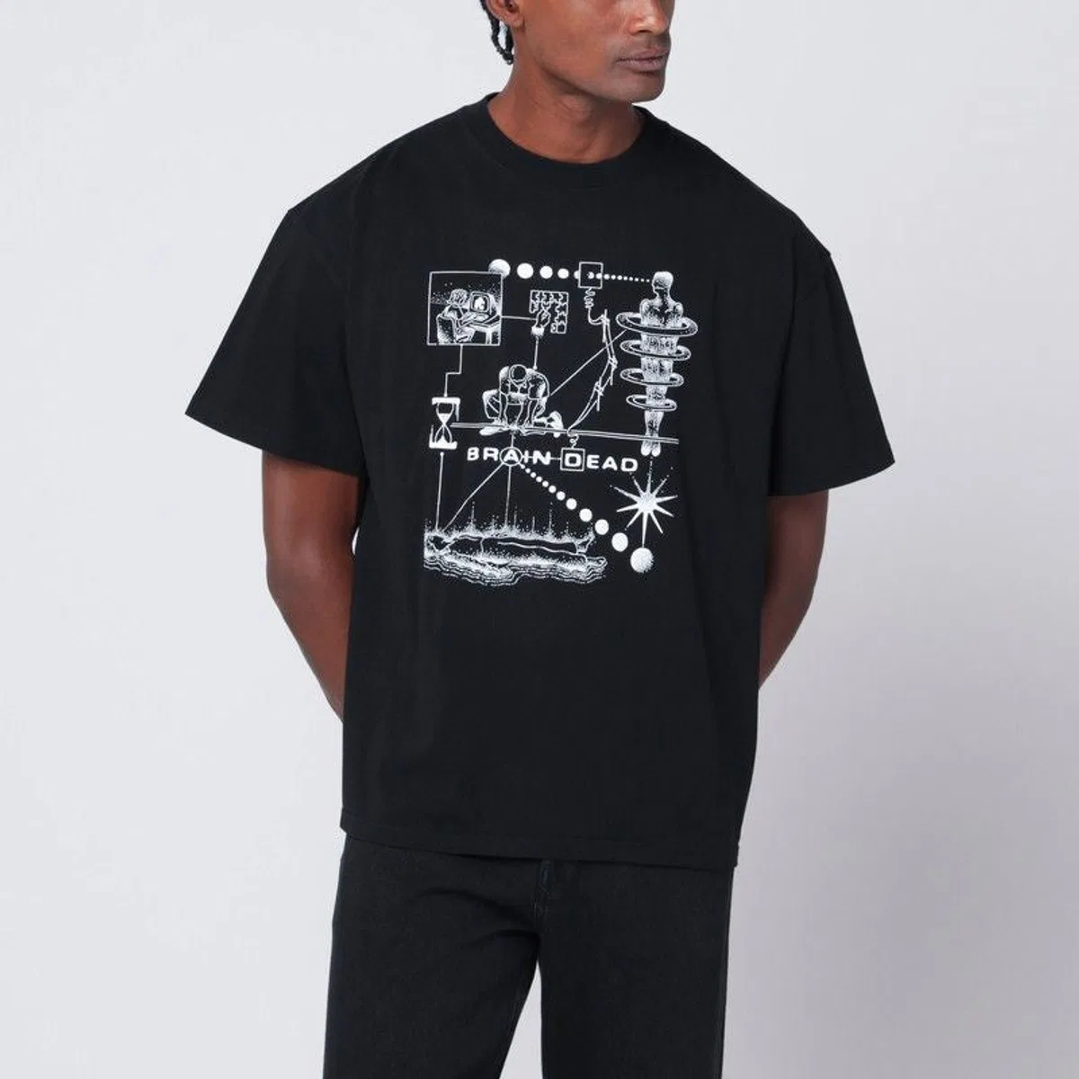Brain dead Black Mind Puzzle T-Shirt