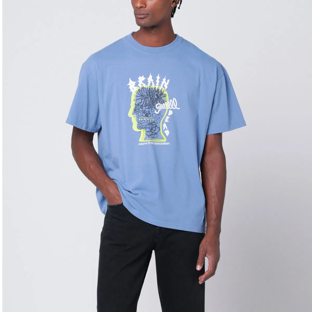 Brain dead Light Blue Ringing Ear T-Shirt