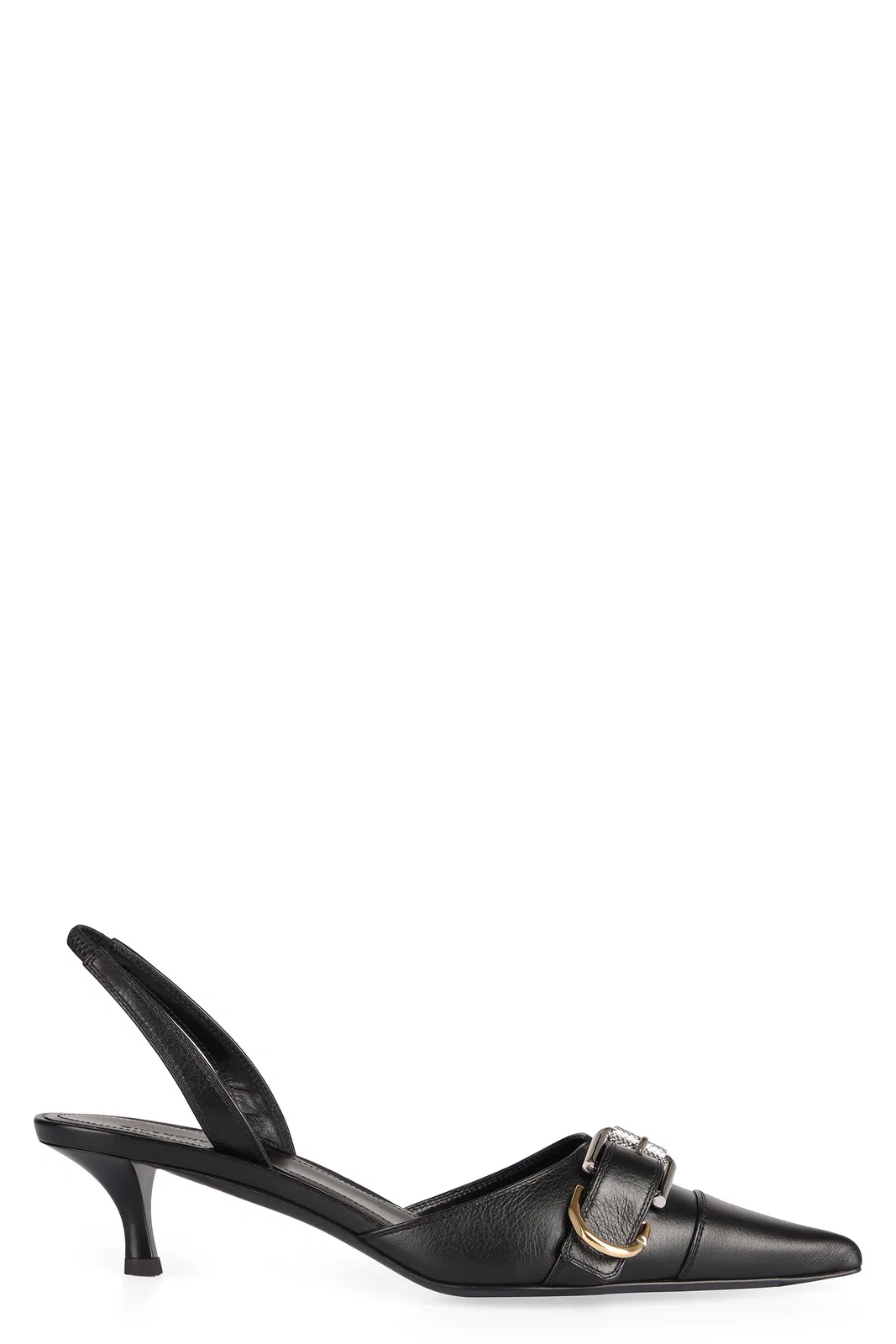 Givenchy Black Leather Voyou Pumps