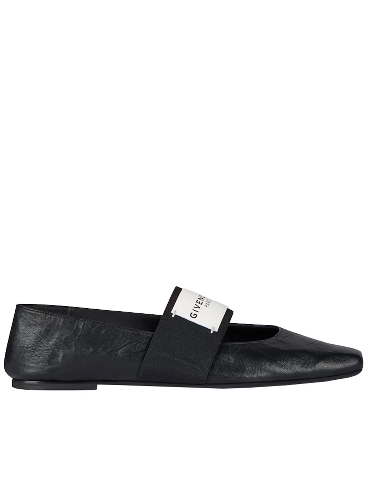 Givenchy Black Lambskin Ballerinas