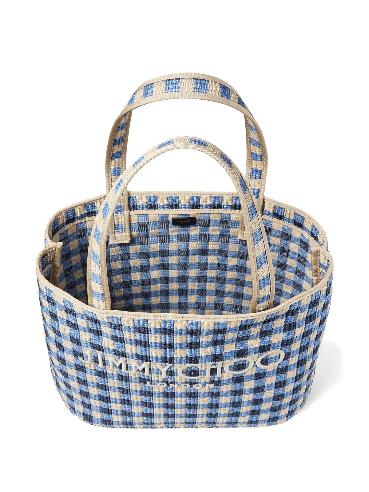 Jimmy Choo Beach Tote E/W Mini