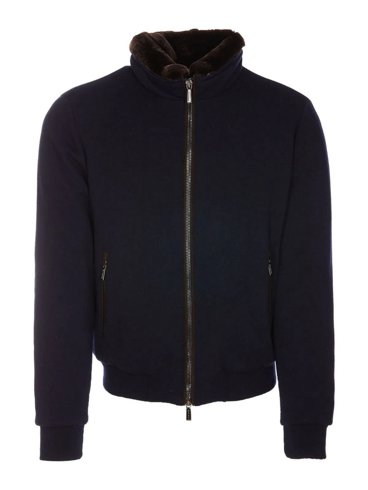 Moorer Removable Fur Detailed Jacket