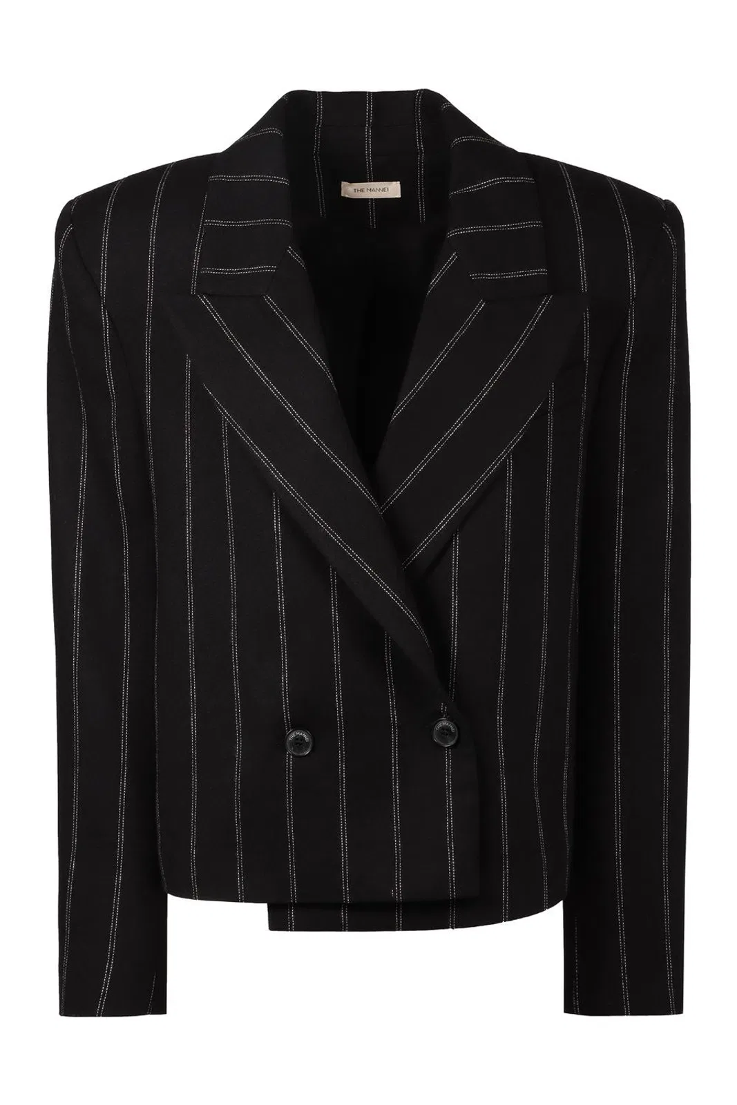 The Mannei Bert Double Breasted Blazer