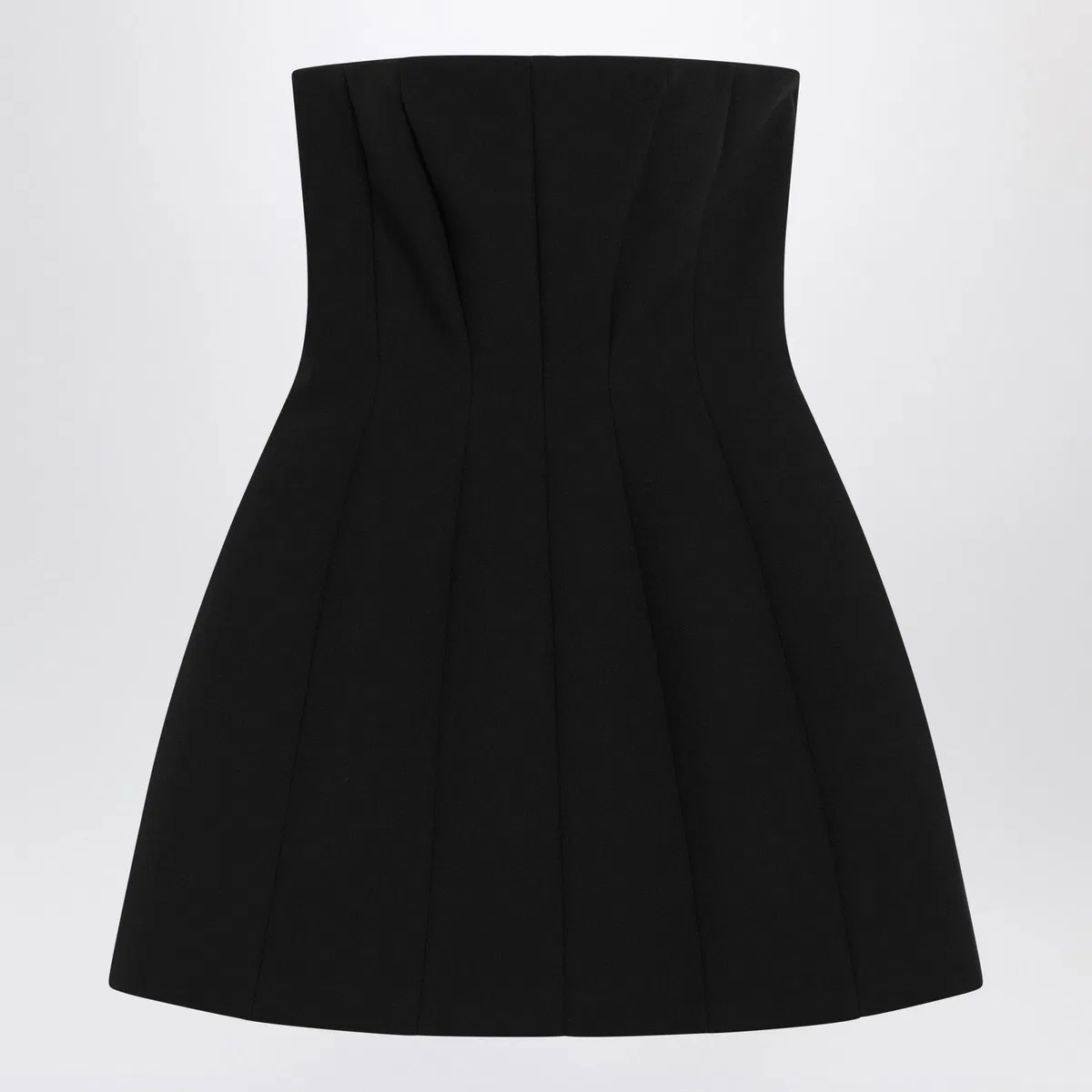 Max mara pianoforte Black Bustier Dress In Sablé