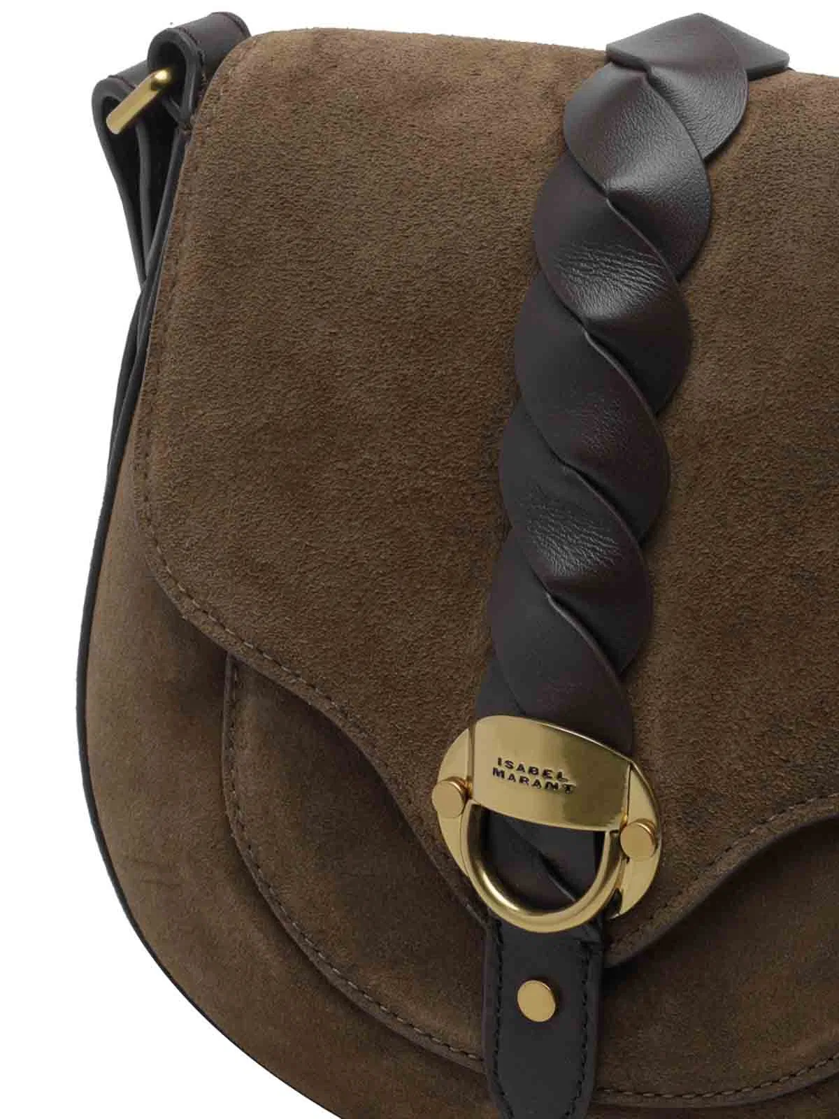 Isabel Marant Bronze Small Altay Crossbody Bag