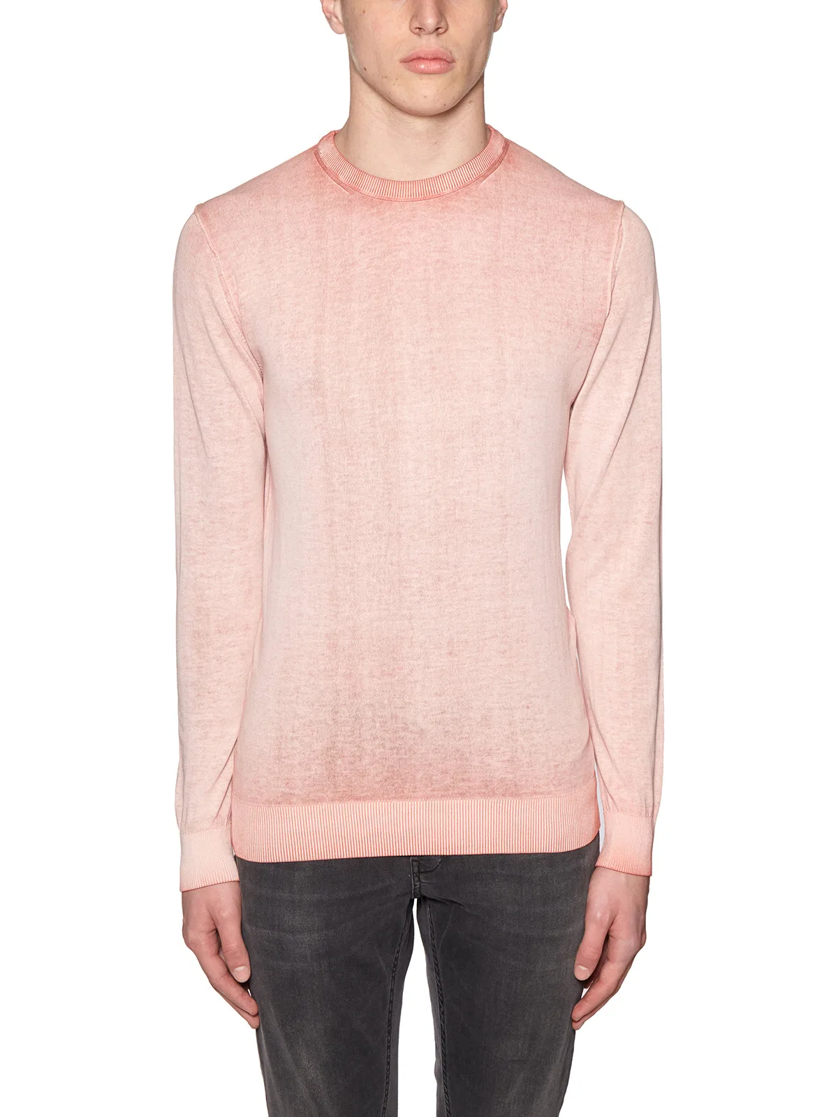 Daniele Alessandrini Cotton Crew Neck Sweater